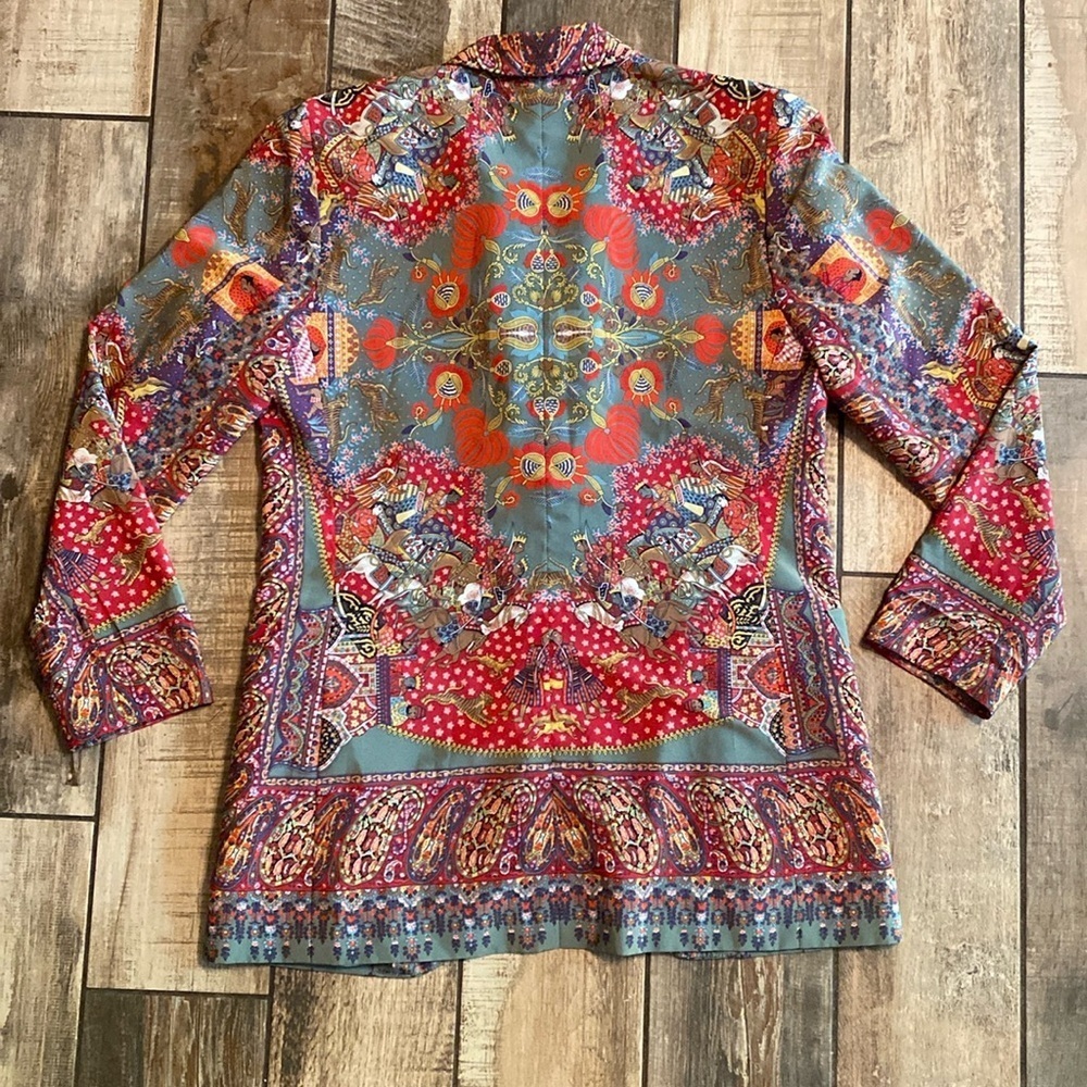 Howard Wolf vintage Multicolor Patterned Blazer - Picture 6 of 12